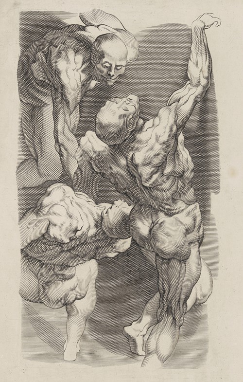 Study Of Three Naked Men By Peter Paul Rubens Artvee