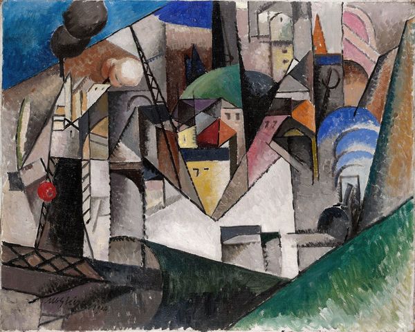 Landscape by Albert Gleizes - Artvee