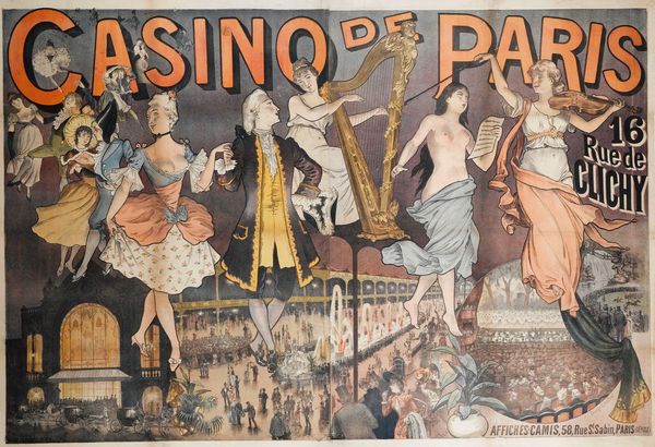 Casino De Paris 16 Rue De Clichy (1890)