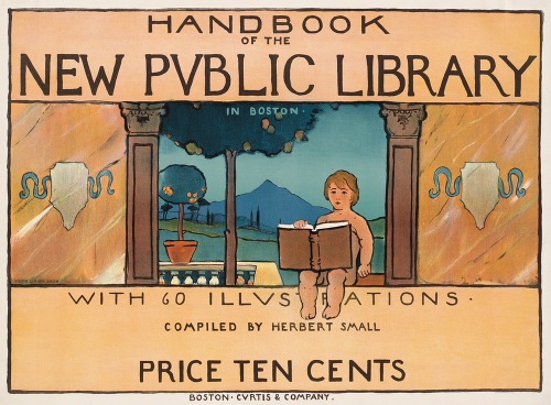 Handbook of the new public library in Boston (ca. 1890-1920)