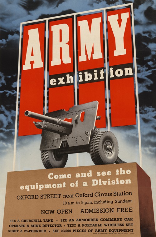 Army Exhibition by Anonymous - Artvee