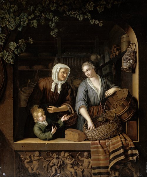 The Grocer’s Shop (1715)