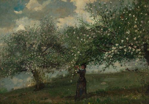 winslow homer apple picking