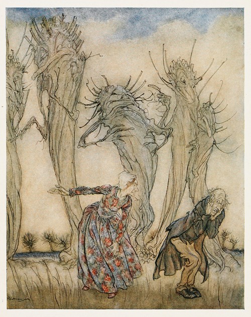 And that is the story of Mr. and Mrs. Vinegar by Arthur Rackham - Artvee