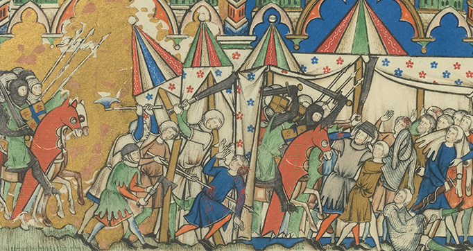 A Book of Old Testament illustrations of the middle of the thirteenth century
