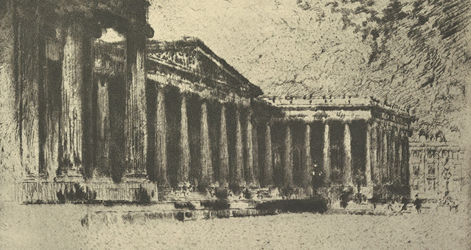 A London reverie, fifty-six drawings by Joseph Pennell