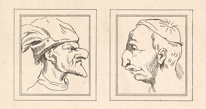 Characaturas by Leonardo da Vinci