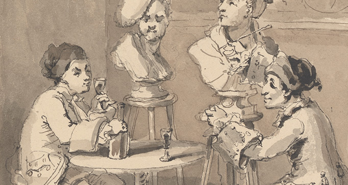 Drawings to illustrate the Life of Hogarth