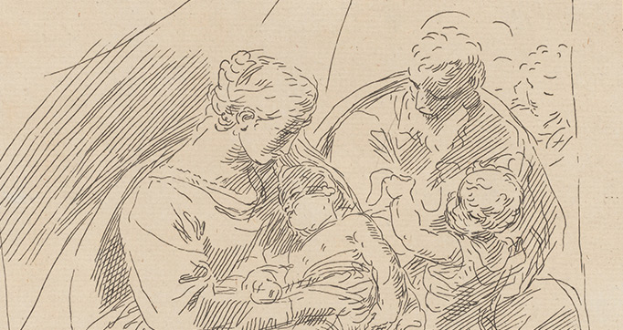 Etchings after Raphael, Parmigianino, Reni and other masters Artist