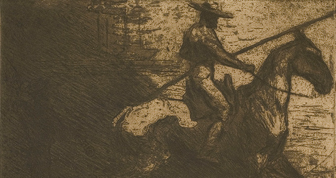Etchings by Jean Delvin