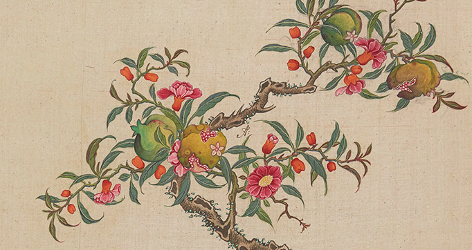 Flowers, birds and insects