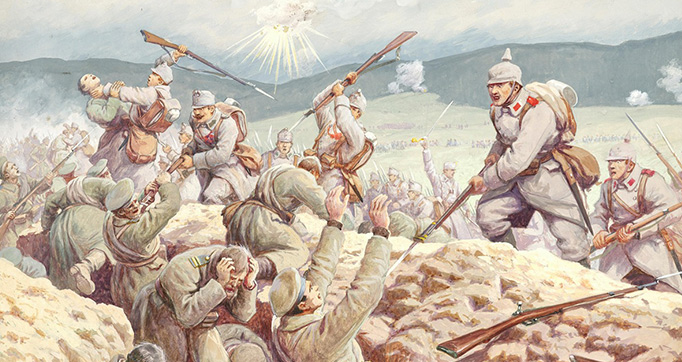 From the battles in the Carpathians, memories from the trenches