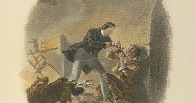 Illustrations for James Fenimore Cooper's novels