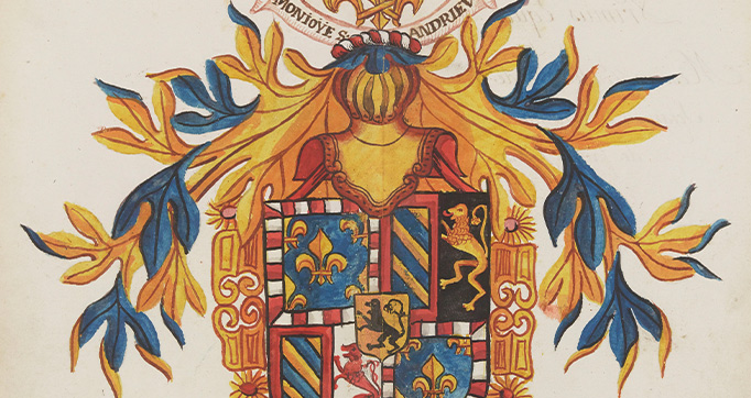 Le Blason des Armoiries de tous les chevaliers de l'Ordre de la Toison d'or depuis la première institution, jusques à présent
