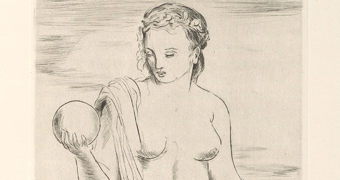 Le centaure suivi de la Bacchante