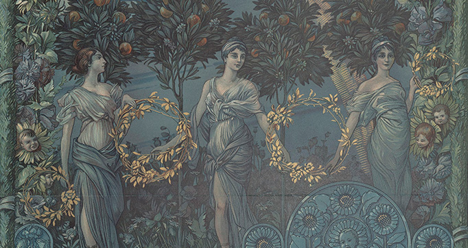 Naturalistische Decorationsmalereien
