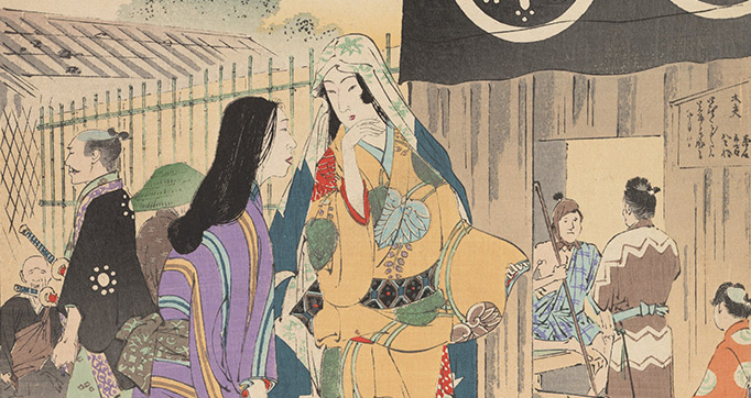 Noblewomen of the Tokugawa Period; Thirty-six Beauties (Sanjuroko kasensoro)