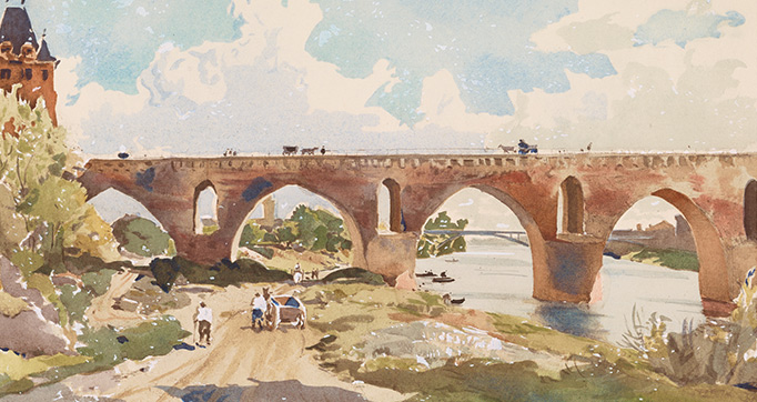 Old bridges of France
