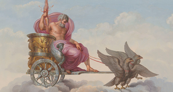 Peintures antiques - Danseuses d'Herculanum. Les Dieux et les Déesses par Raffaello Santi. Les Noces Albobrandines