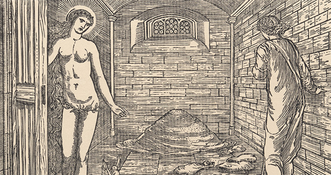 Unpublished woodcuts for the Tale of Cupid and Psyche